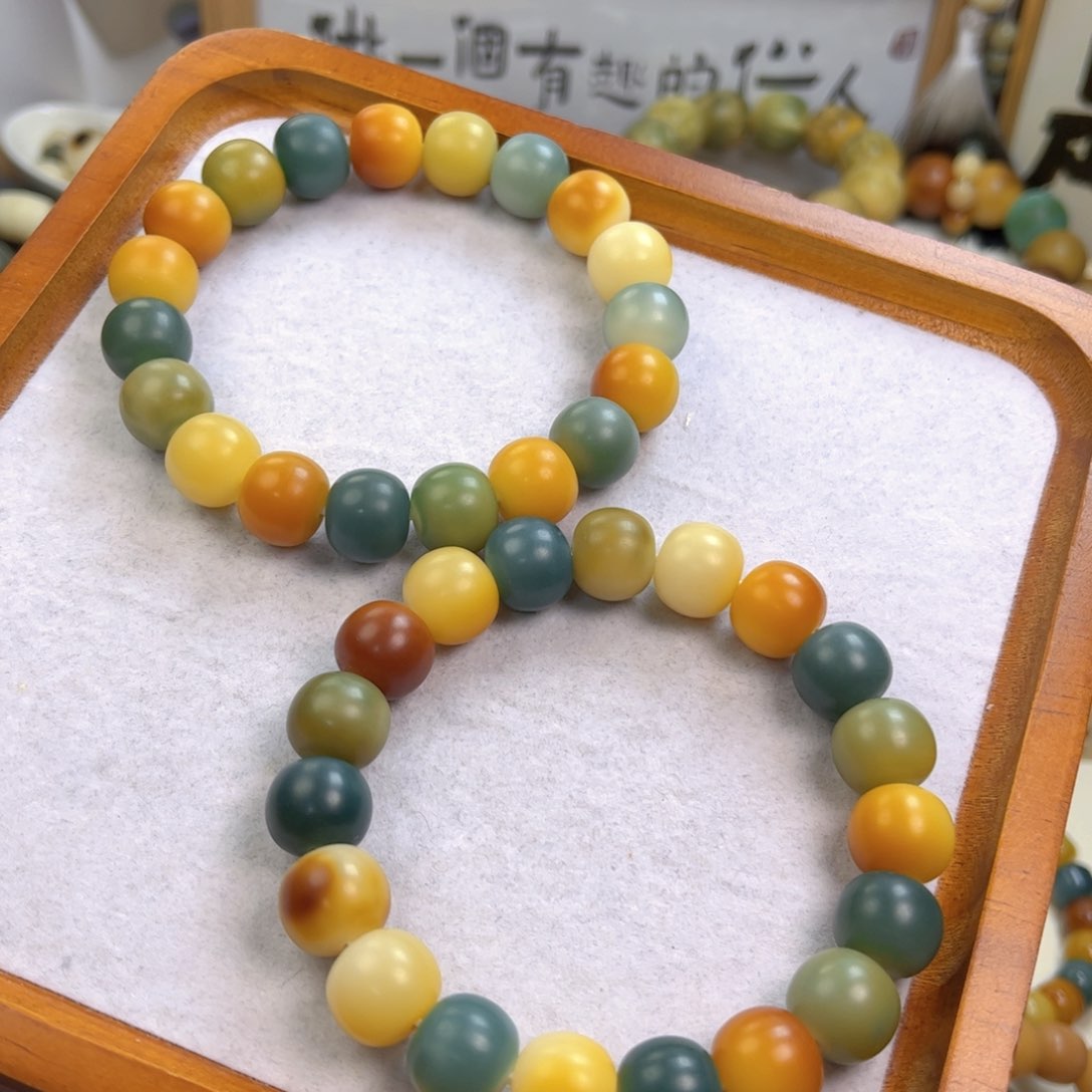 菩提根/象牙果手串干磨油膏多宝苹果