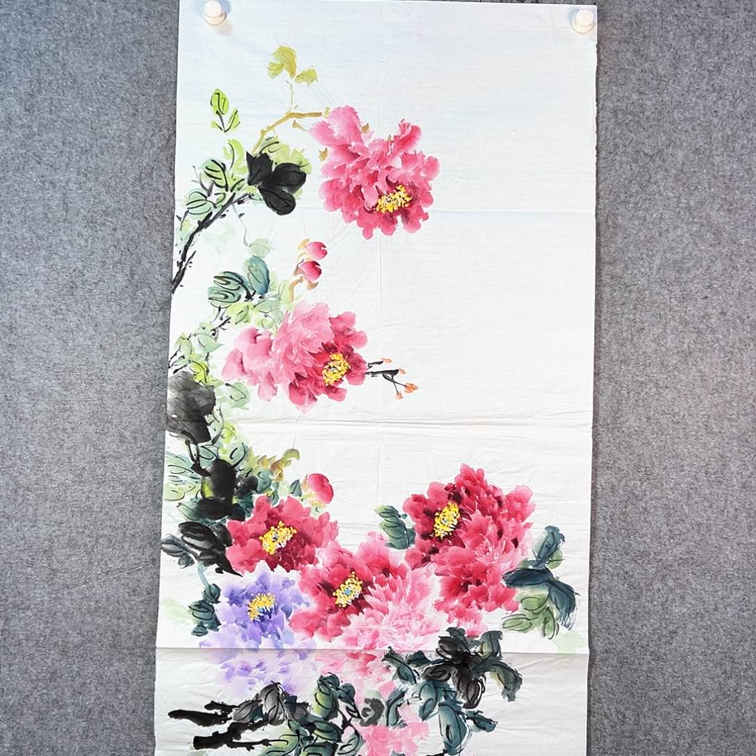 国画330 山水黔城市桥东区南