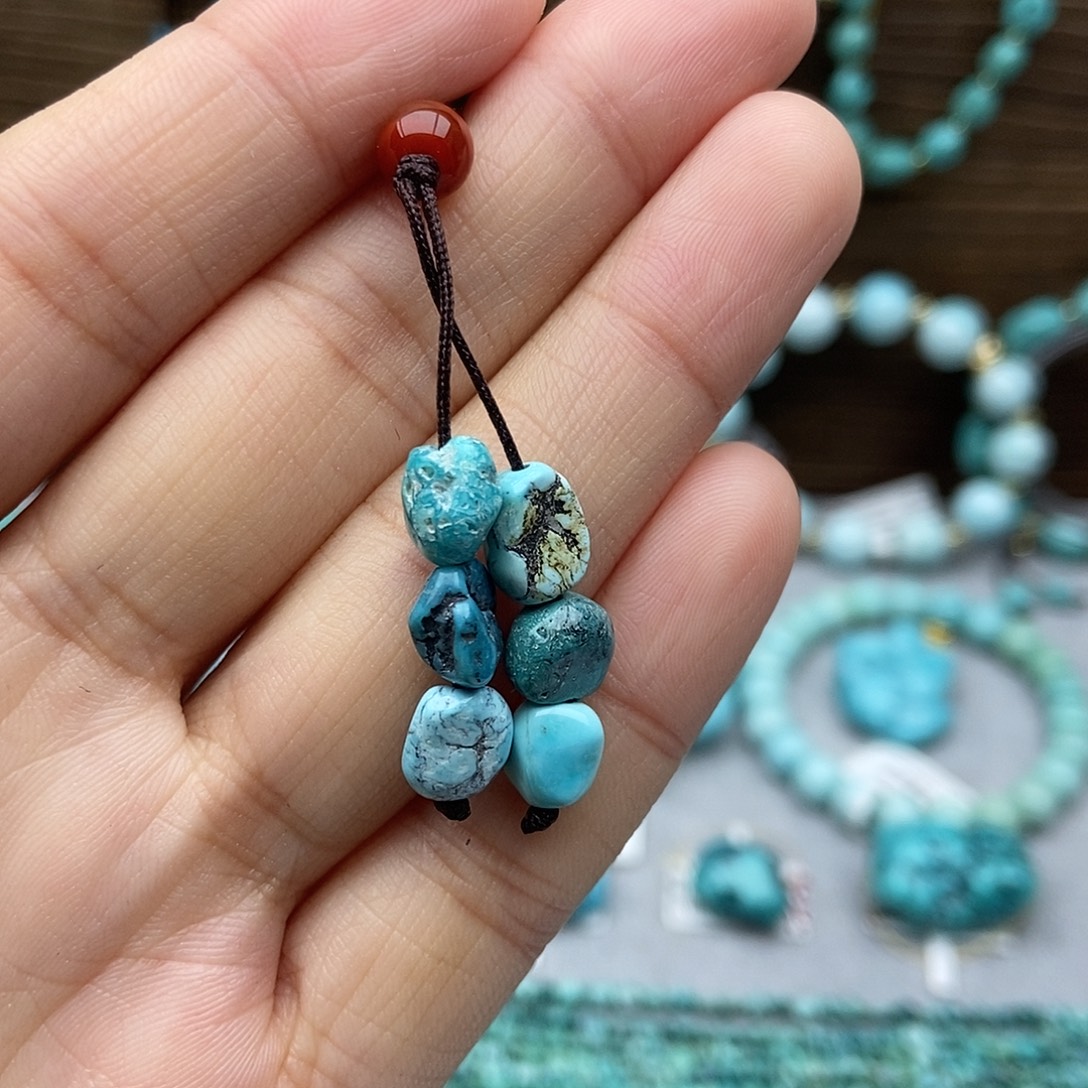 南红玛瑙未镶嵌手机挂