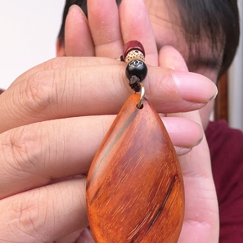 檀香紫檀（小叶紫檀）小叶紫檀一夜暴富钥匙扣15