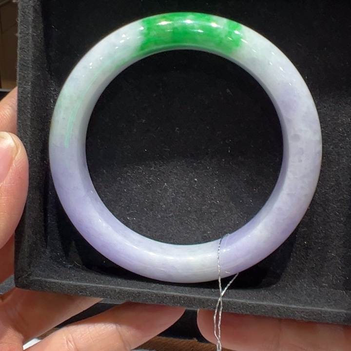 翡翠未镶嵌手镯0974