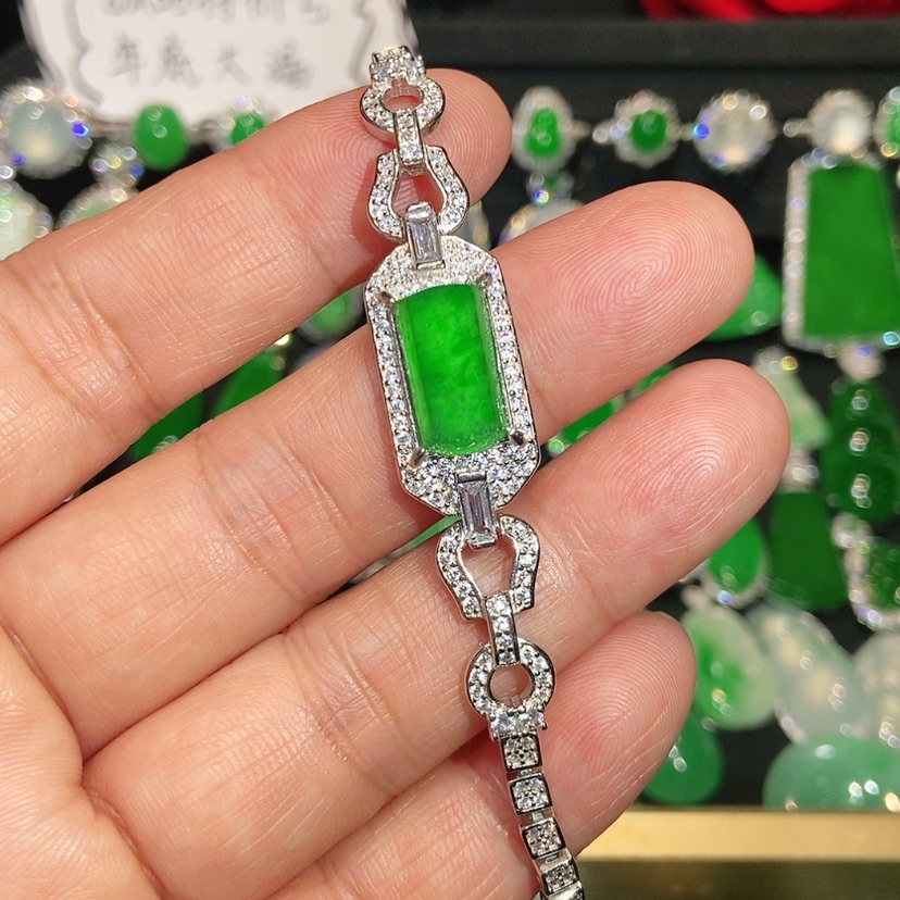【闪购商品】未镶嵌手链翡翠天然翡翠