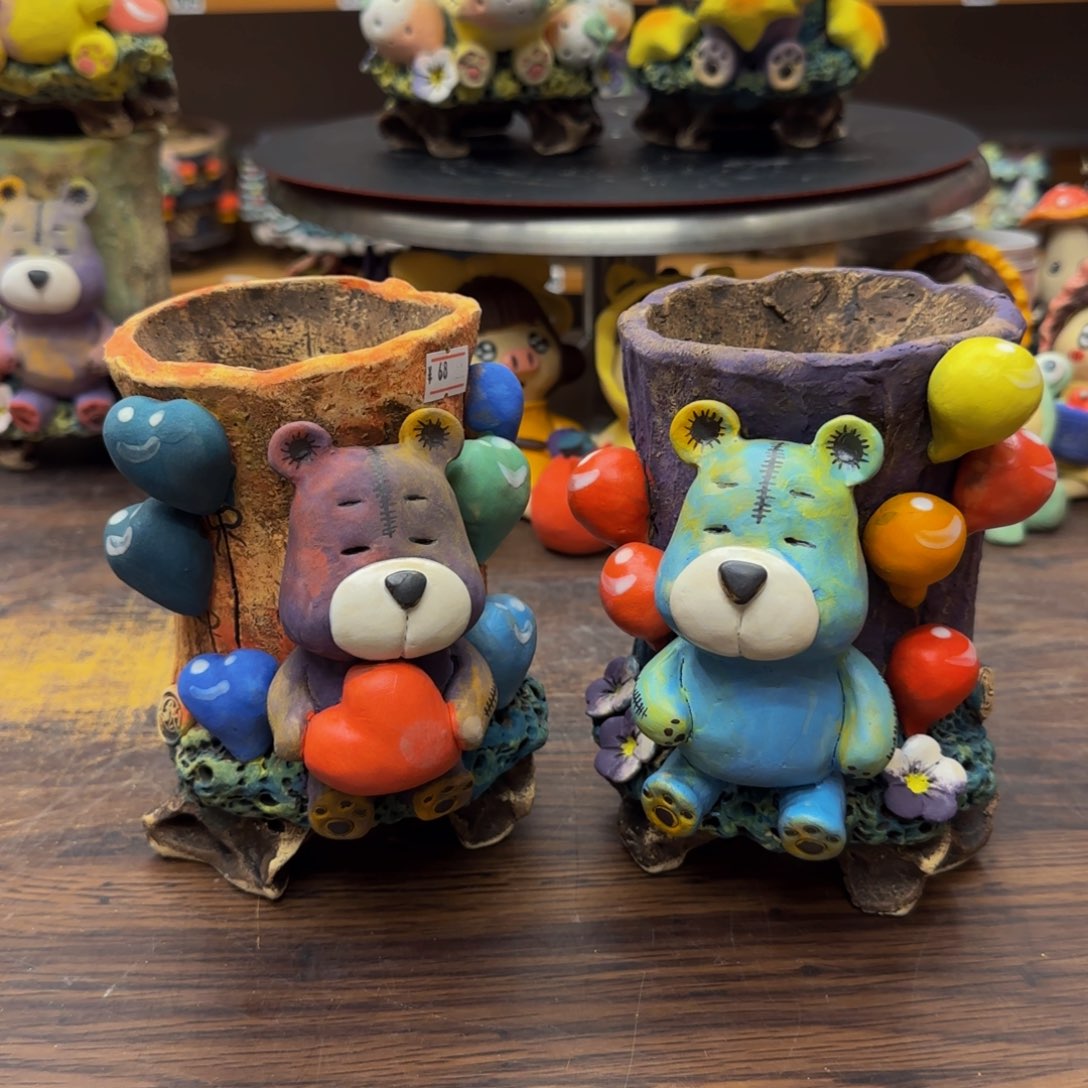 【闪购商品】刘**a粗陶手捏