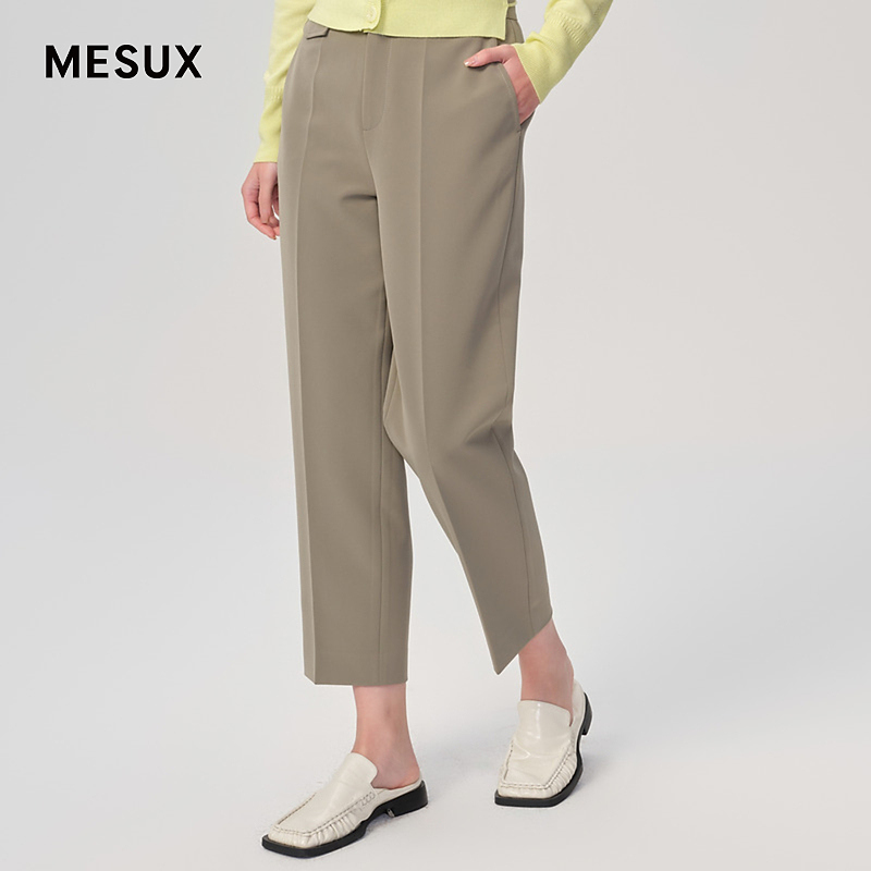 【籽言专享】米岫九分休闲西裤