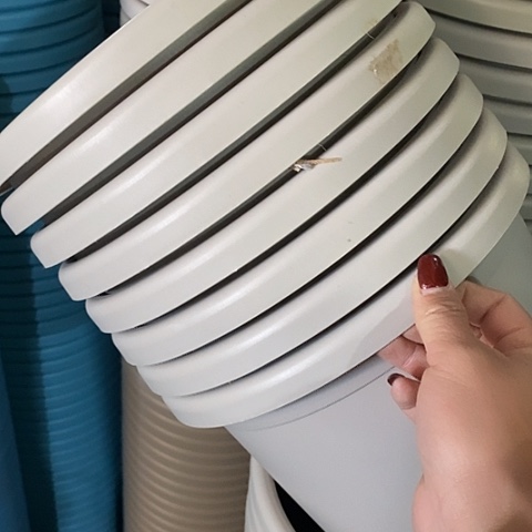 树脂微瑕4号8个无托灰白