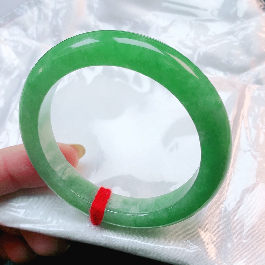 未镶嵌手镯翡翠正圈0004