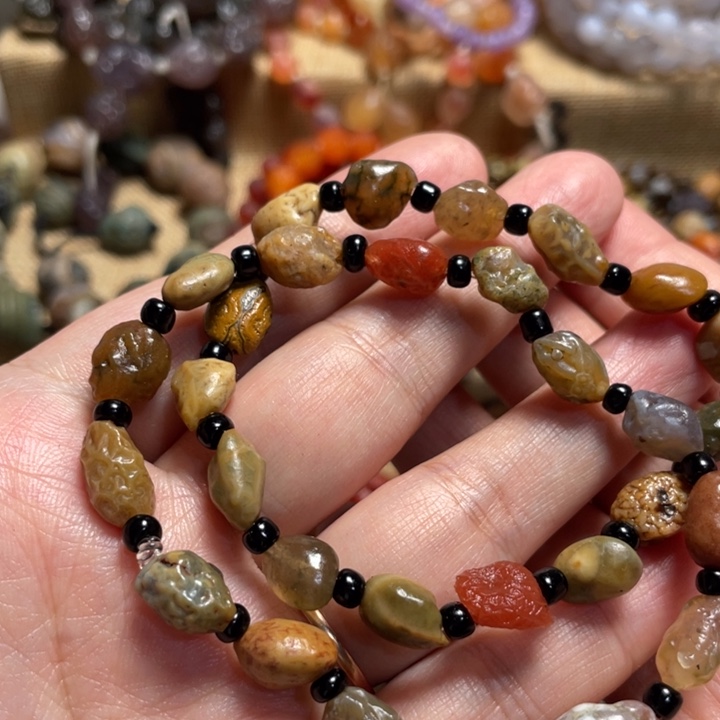 玛瑙/玉髓合金手链