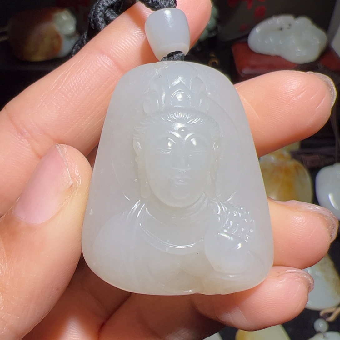 和田玉（子料）未镶嵌颈饰