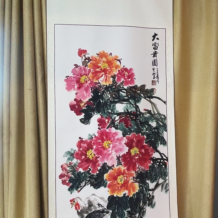 国画张圣敏先生纯手绘作品