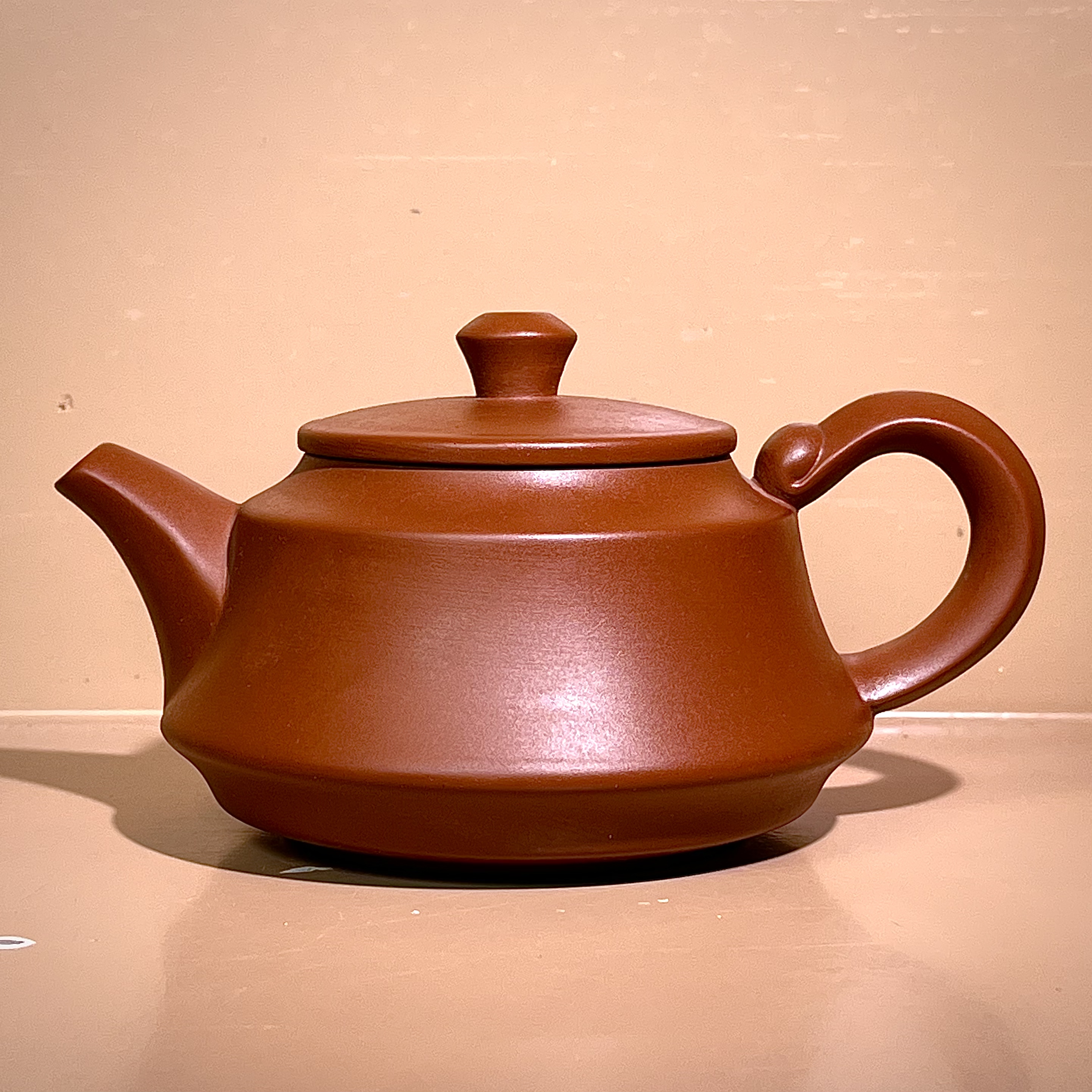 原矿朱泥吉祥壶大容量中式纯手工茶壶家用复古大号紫砂壶B164