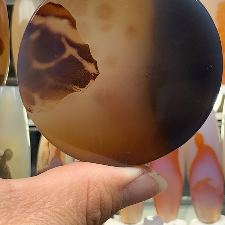 玛瑙/玉髓颈饰未镶嵌036