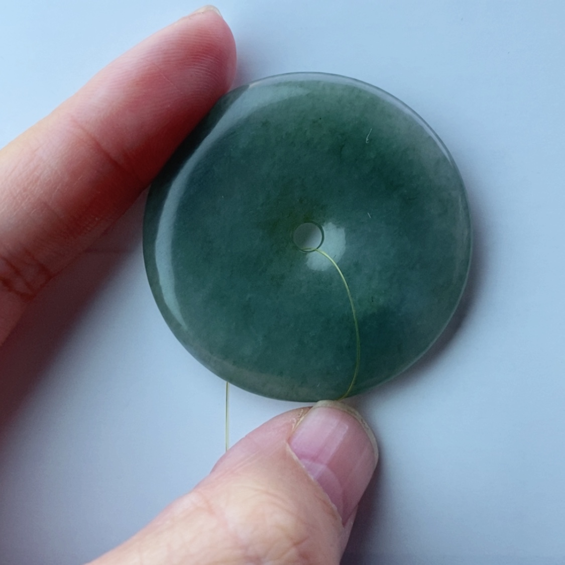 【闪购商品】翡翠颈饰未镶嵌平安扣