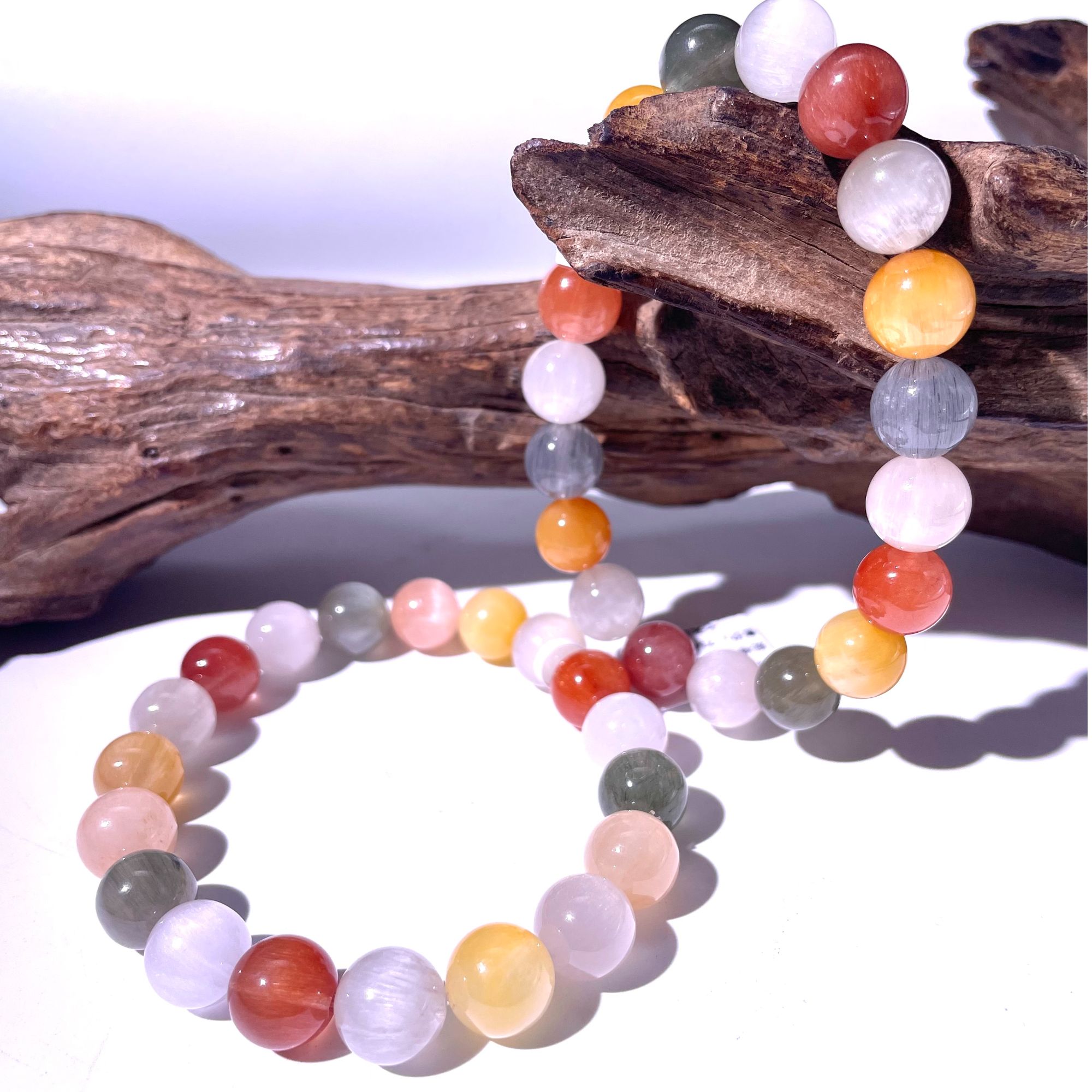 【小布专属】彩兔毛水晶单圈手链-CTM75-尺寸可选（多样性发一条）