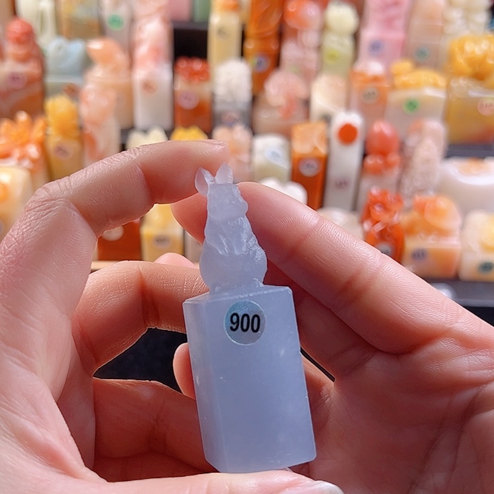 云南石印石2.1厘米，兔子，包刻