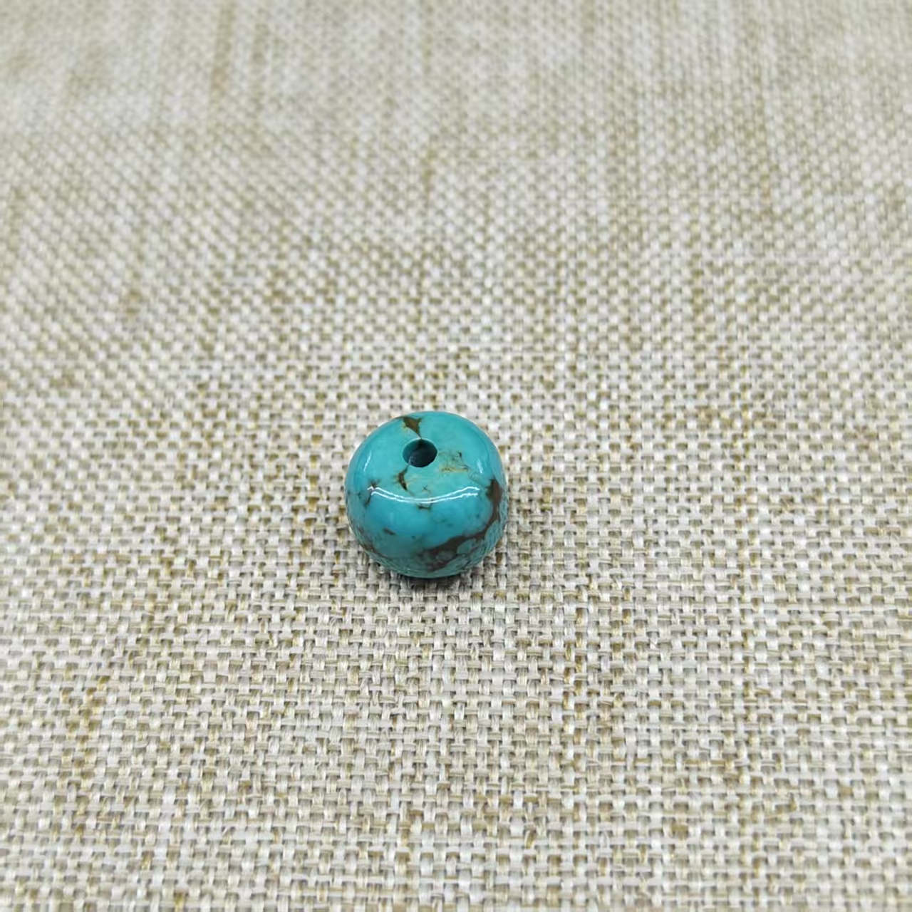 YL0095   克什米尔松松单珠约8*7mm