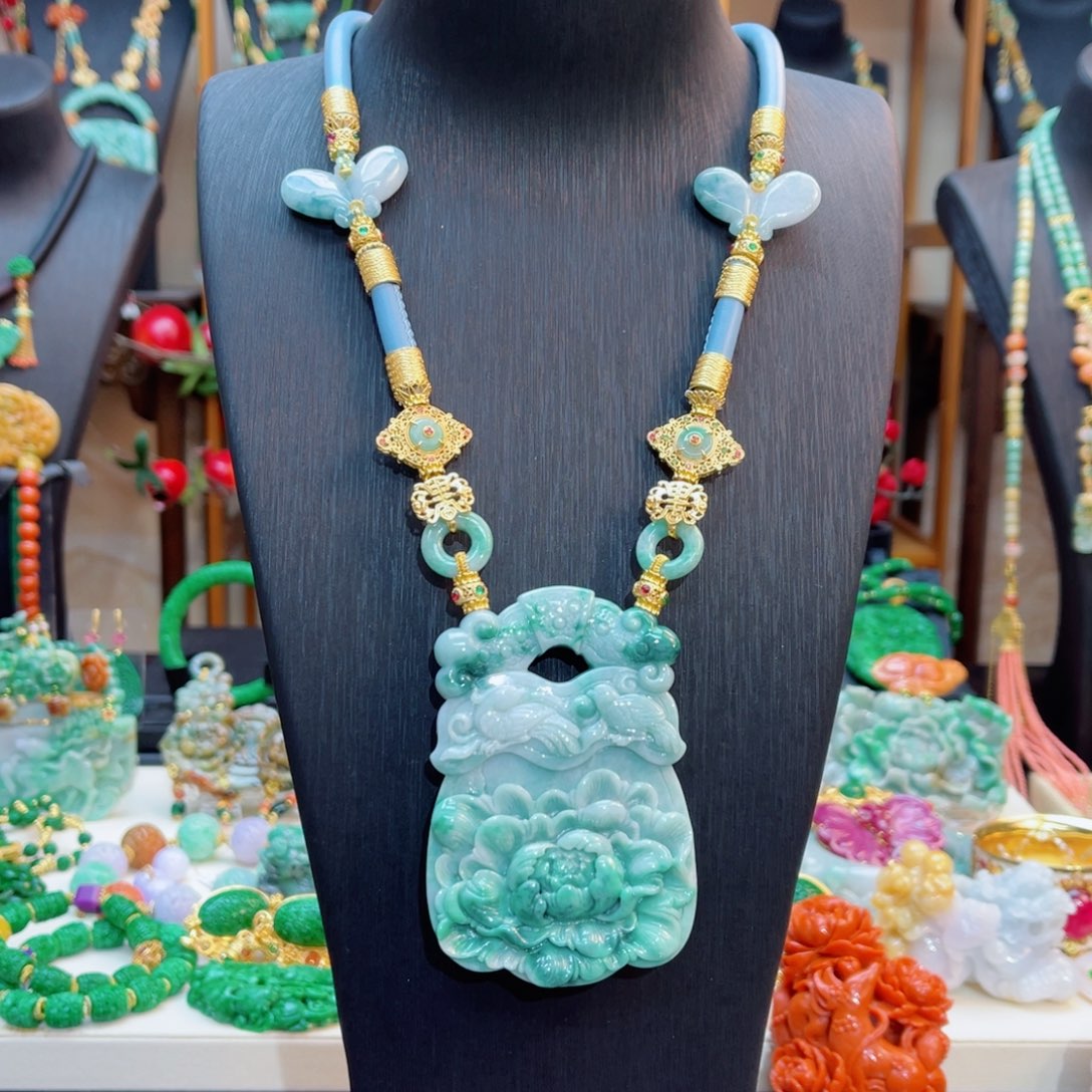 翡翠颈饰合金48小时鉴赏期