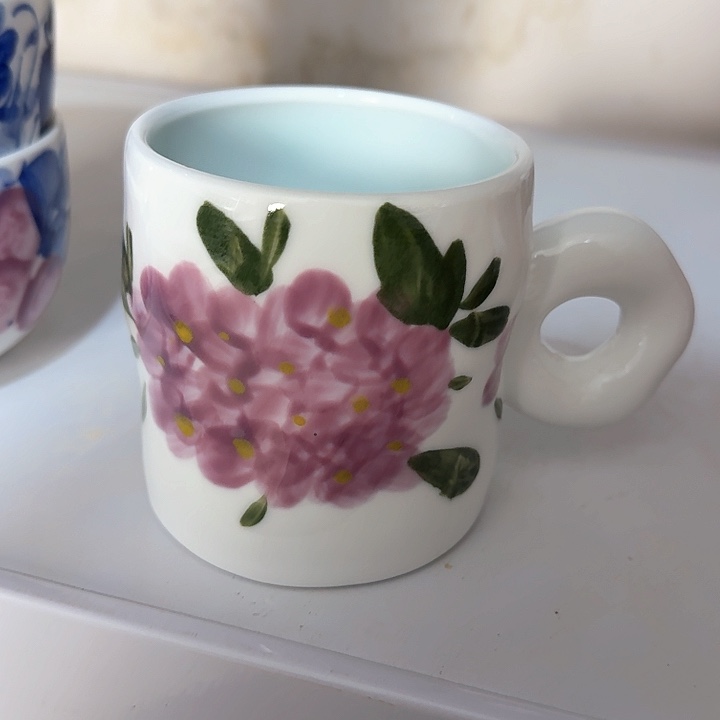 景德镇陶瓷手捏咖啡杯