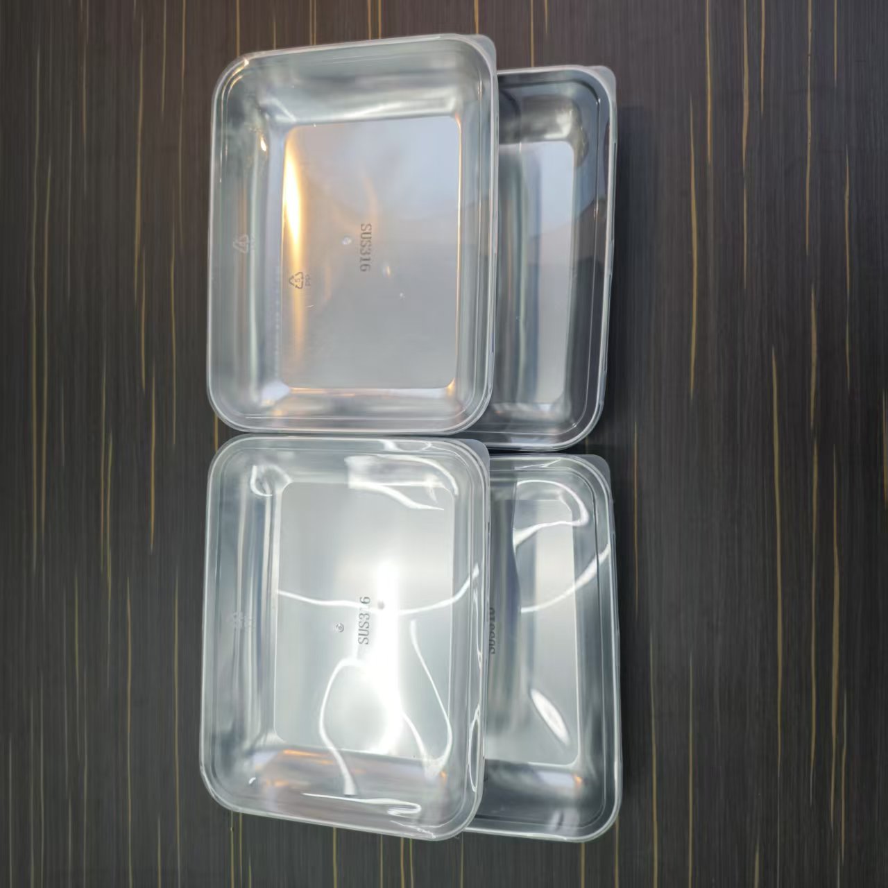 【发3个】26*20食品级不锈钢大方盘神器家用厨房必备轻奢【汤家限定】