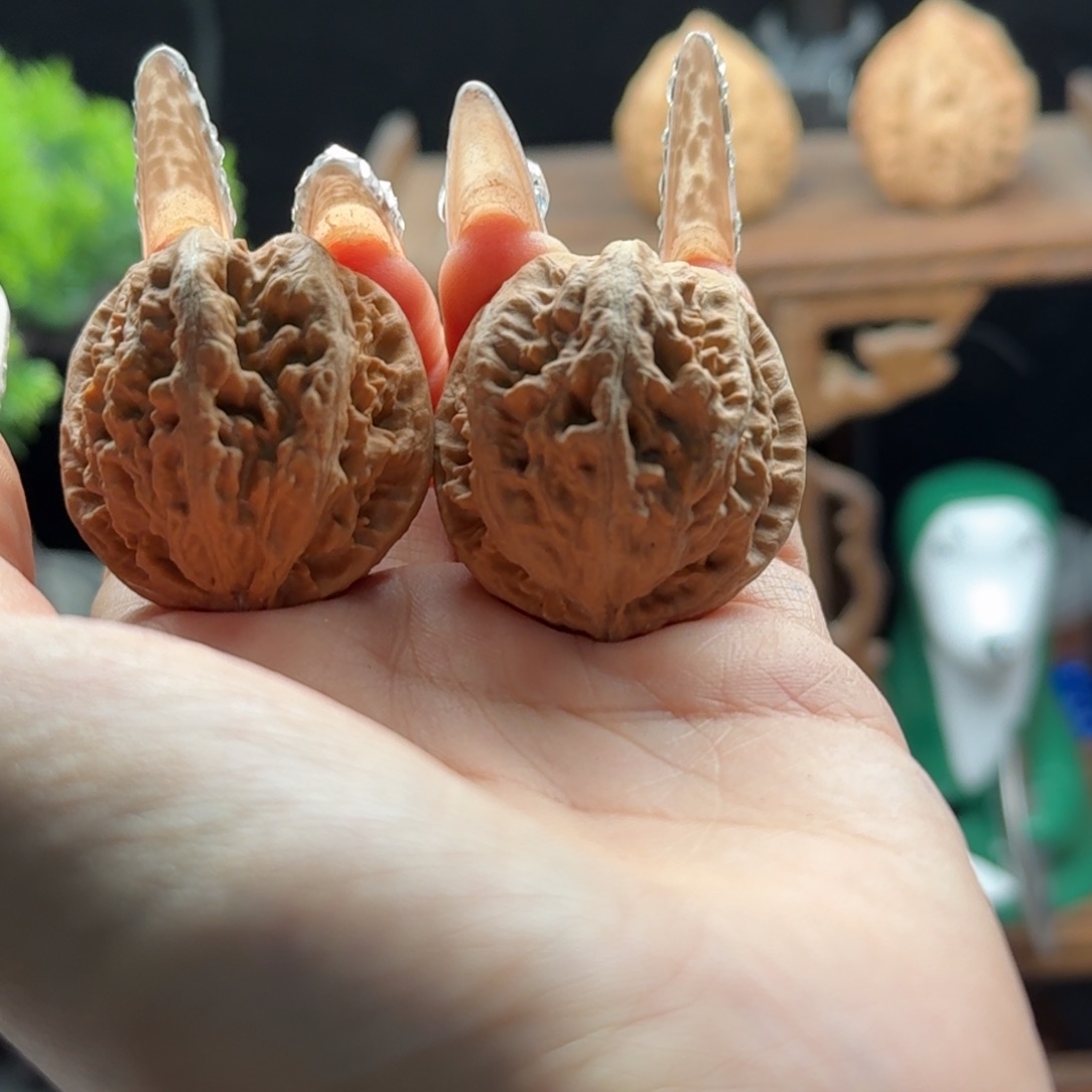 文玩核桃把件关东木子楸百核226