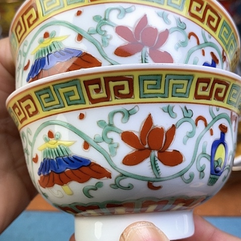 景德镇陶瓷藏式茶碗