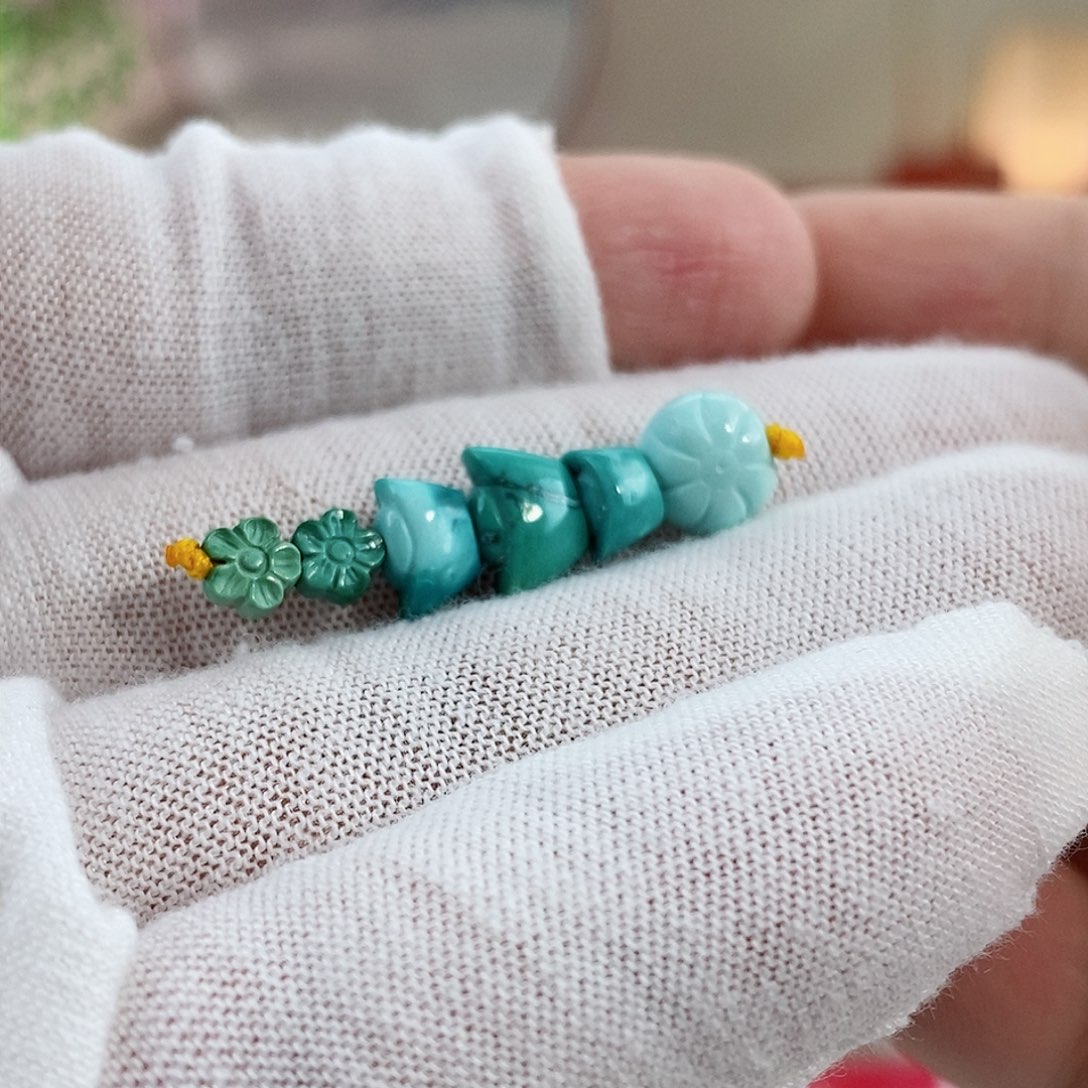 绿松石珠宝奇石未镶嵌