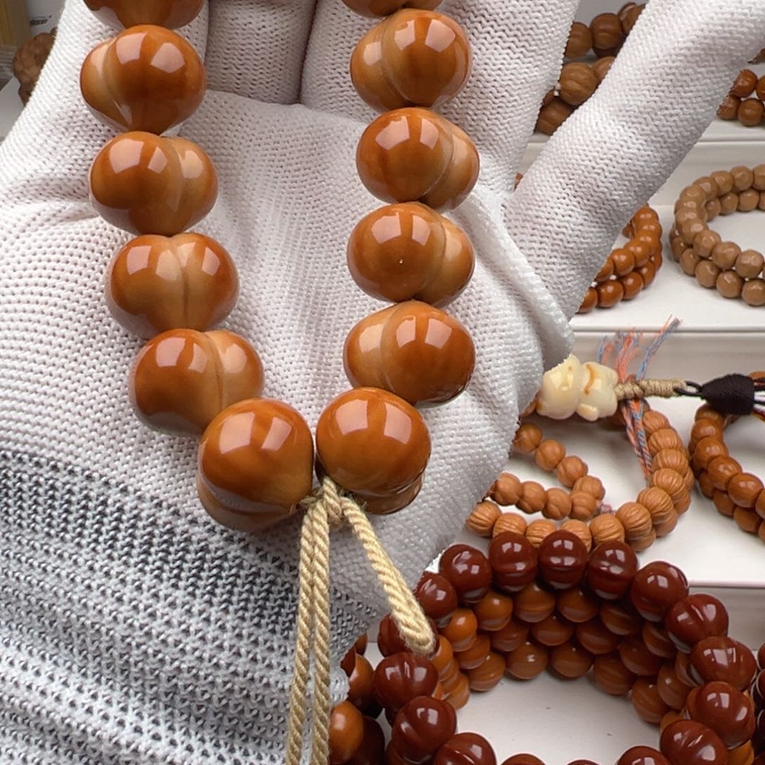 醉***1猴头核桃手串大屁桃