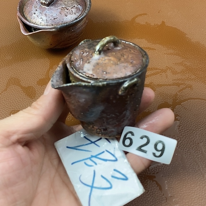 黑***亮手工粗陶、柴烧茶器