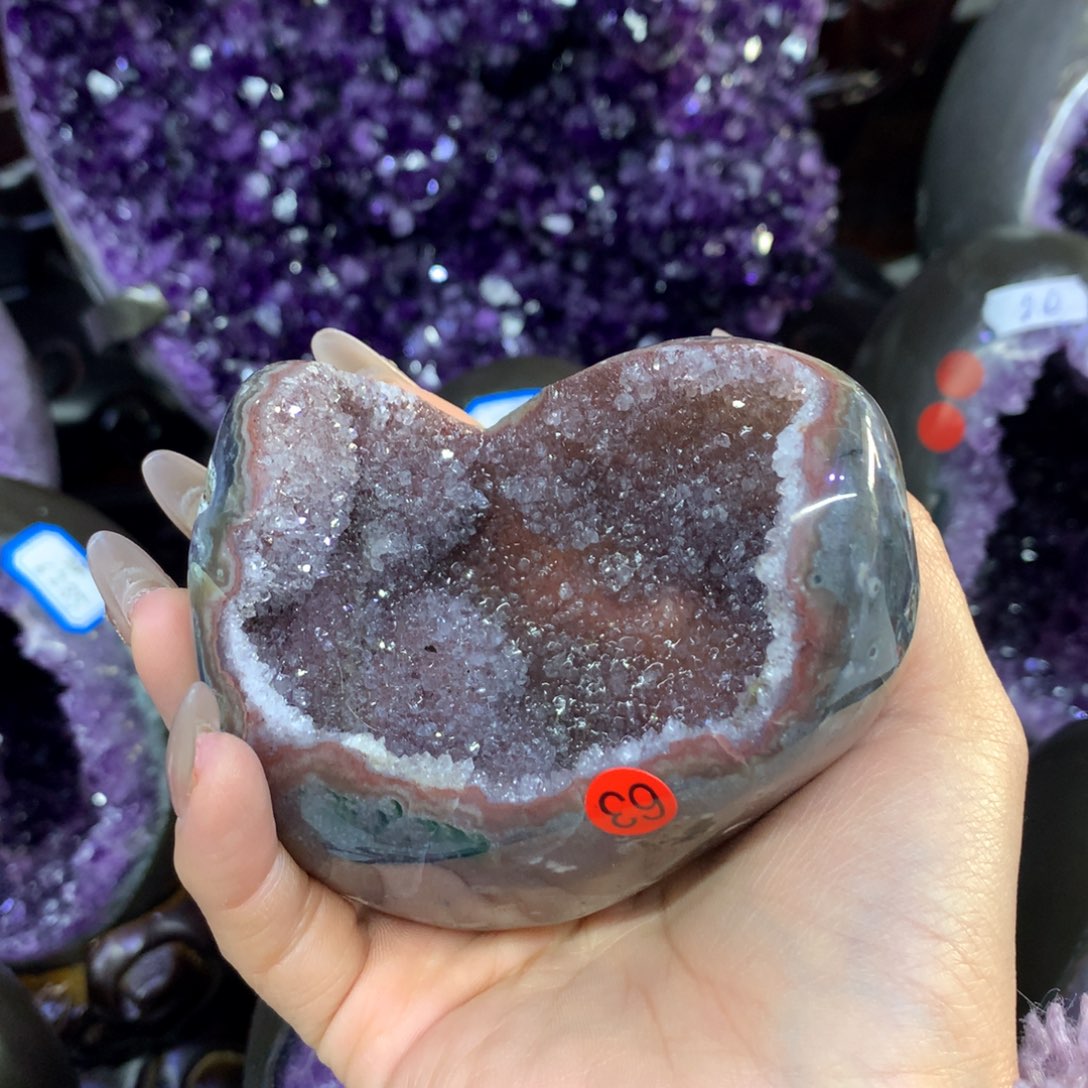 水晶摆件婷未镶嵌