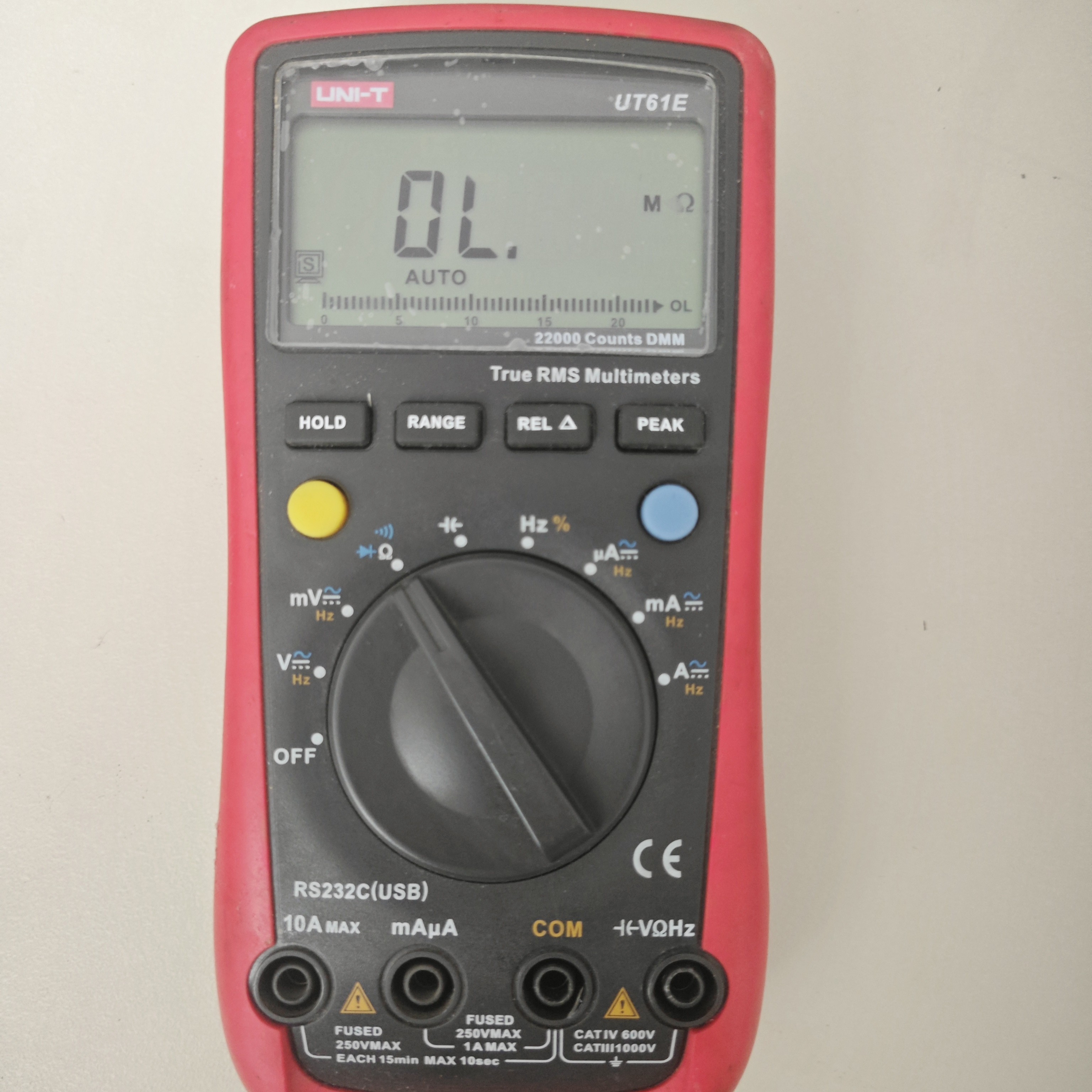 优利德UT61E四位半万用表