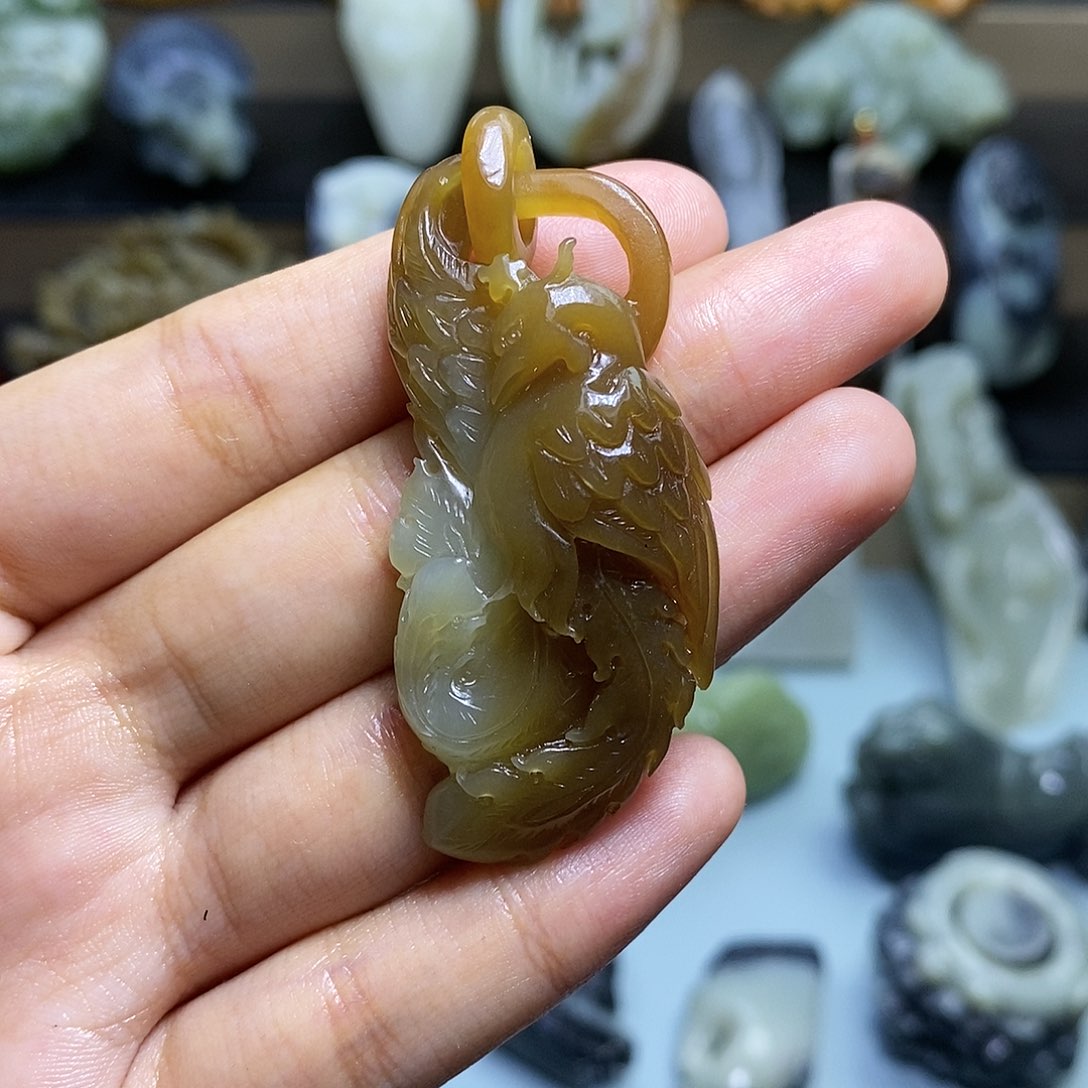 颈饰未镶嵌和田玉