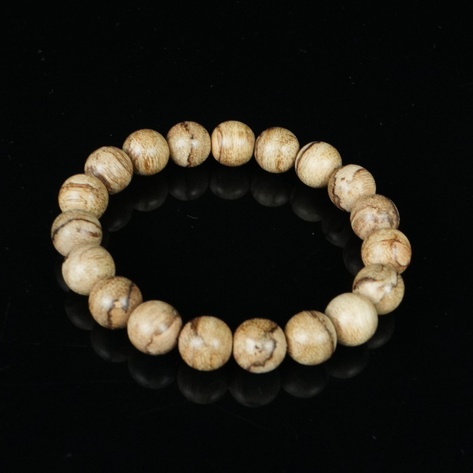 4107达拉干沉香花珠老料1.08cm 6.53g