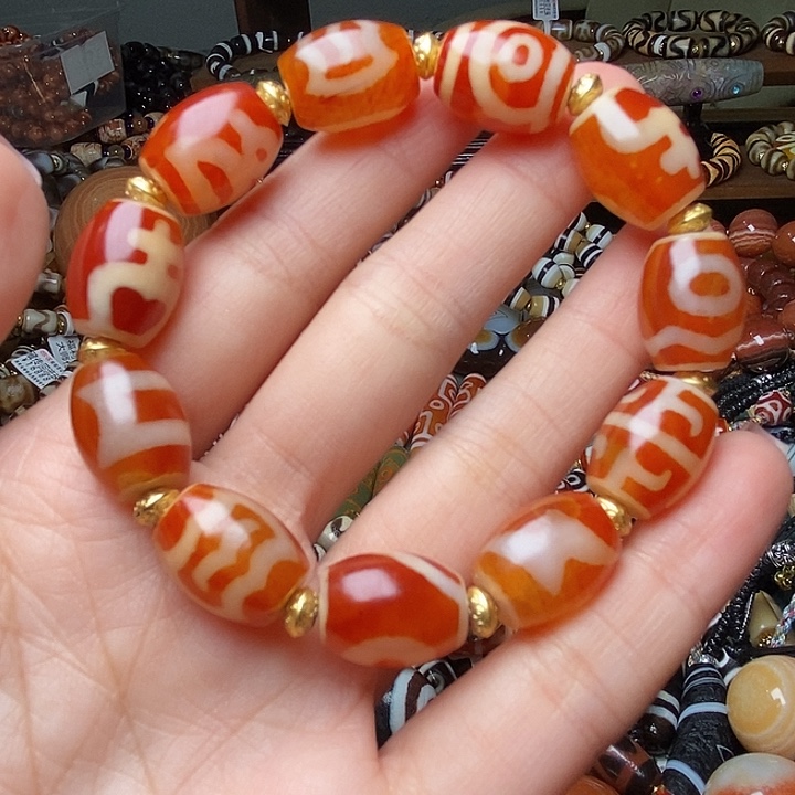 玛瑙/玉髓未镶嵌手链