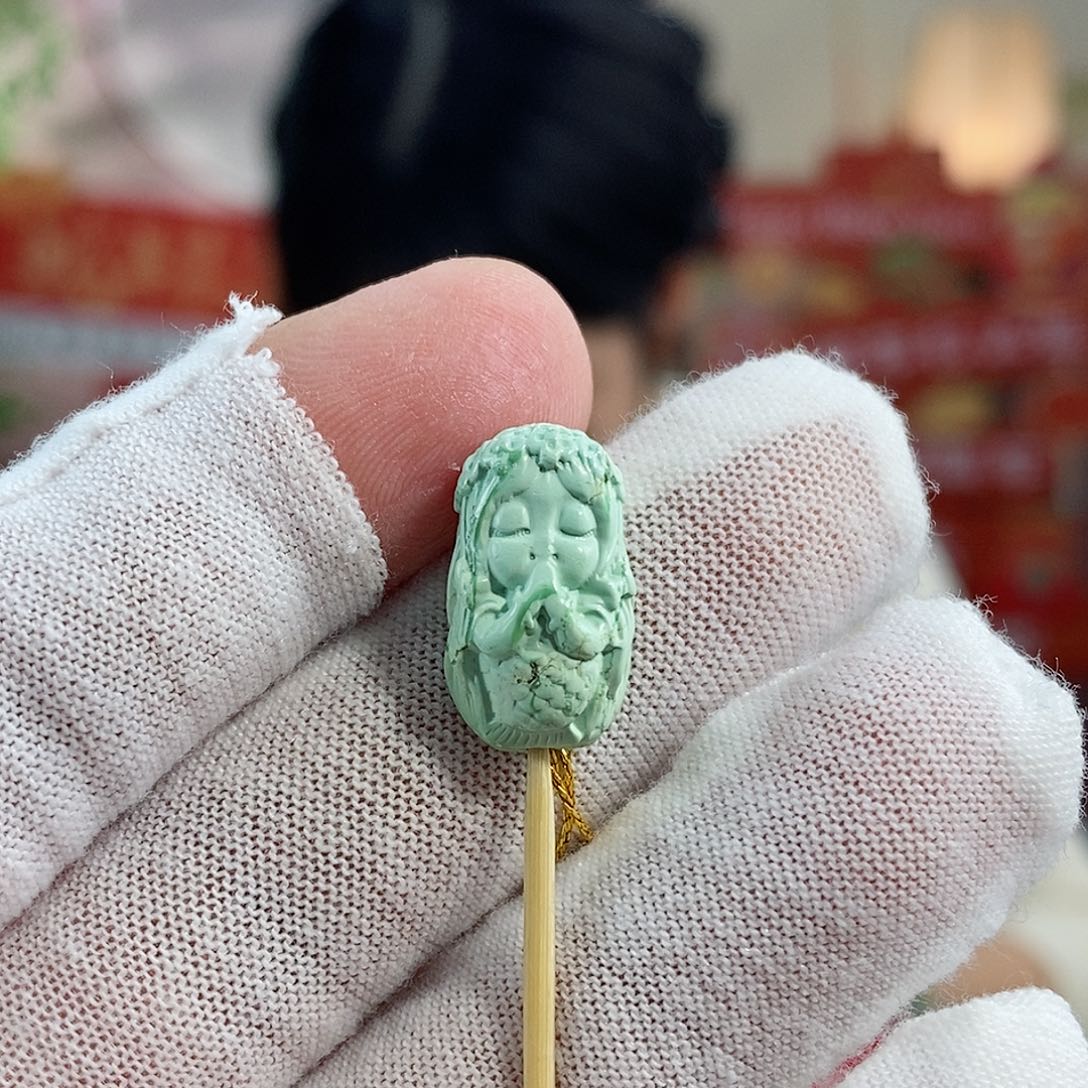 绿松石珠宝奇石未镶嵌