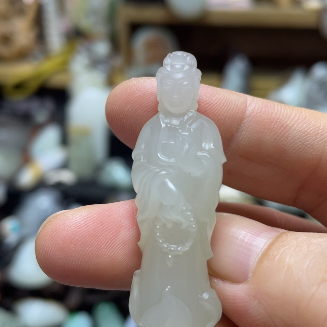 颈饰未镶嵌和田玉
