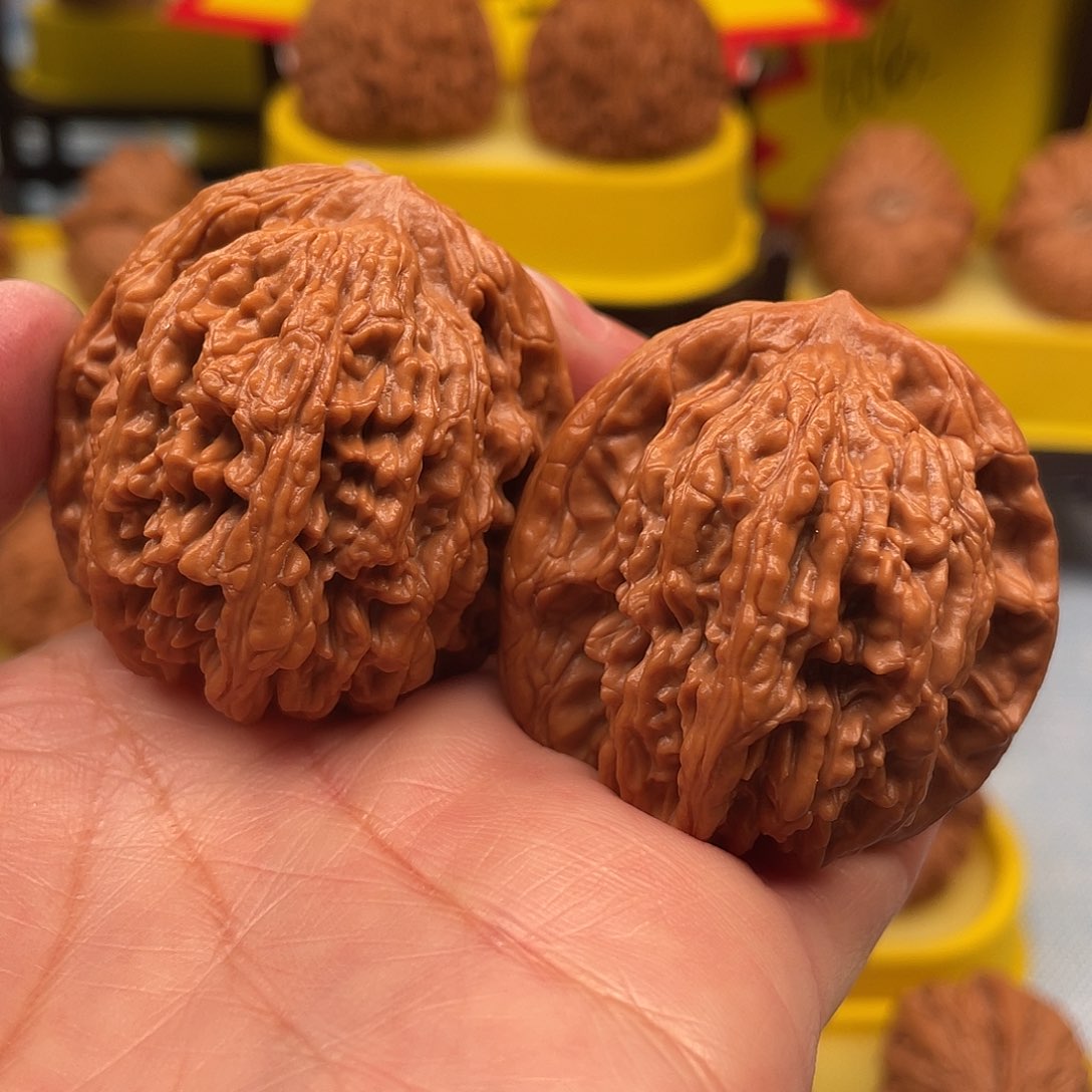 吊坠文玩核桃游***.麦穗虎头42