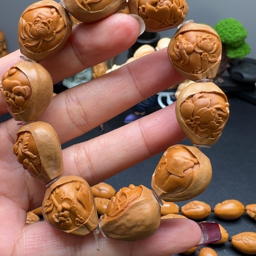 橄榄核手串/手链橄榄核雕