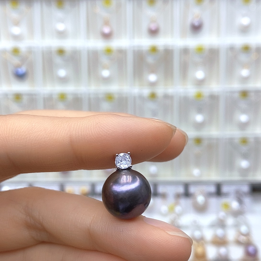 淡水珍珠合金颈饰