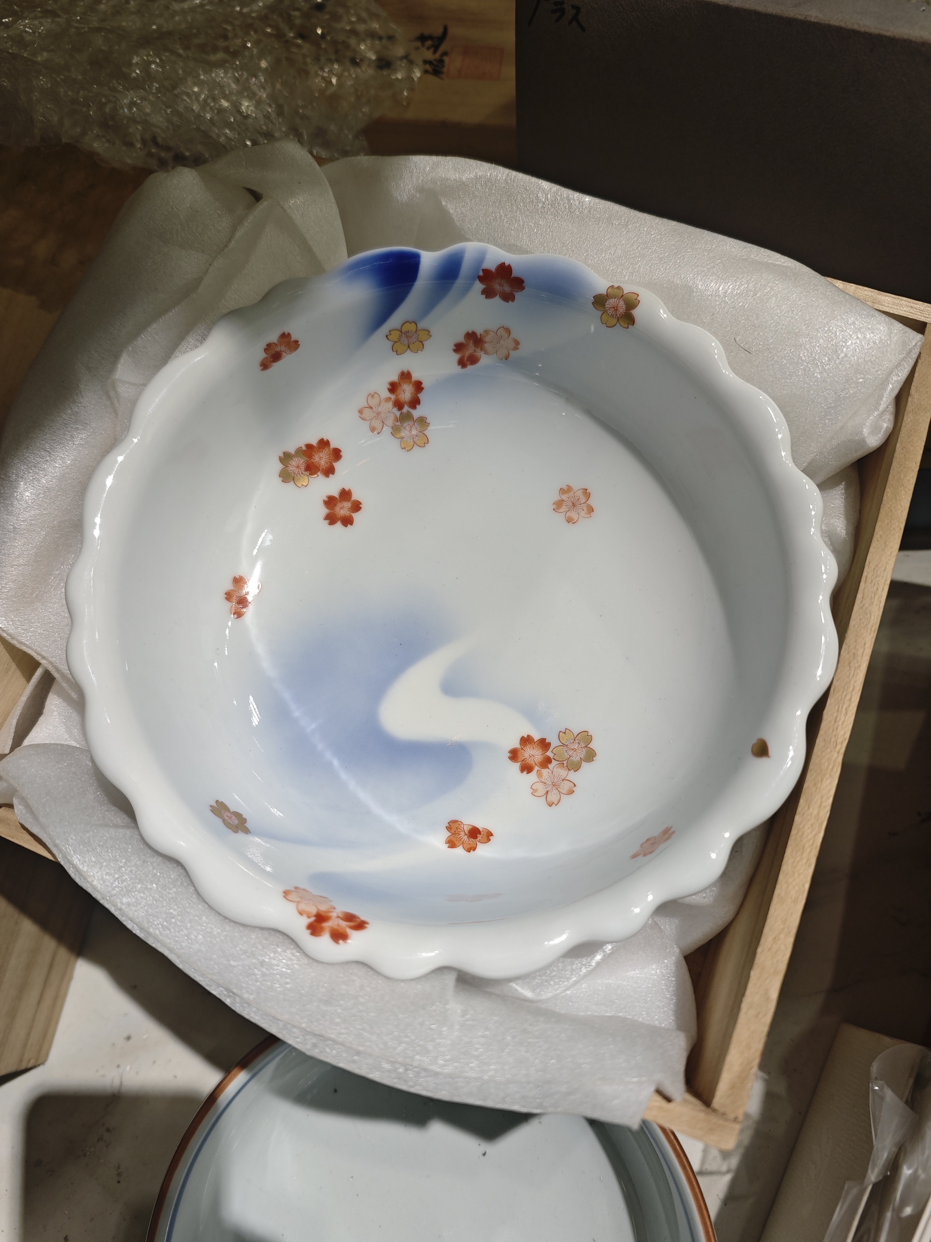 深川红款钵一个深6厘米