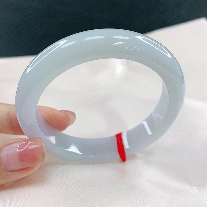 翡翠未镶嵌手镯圈51.4，79093