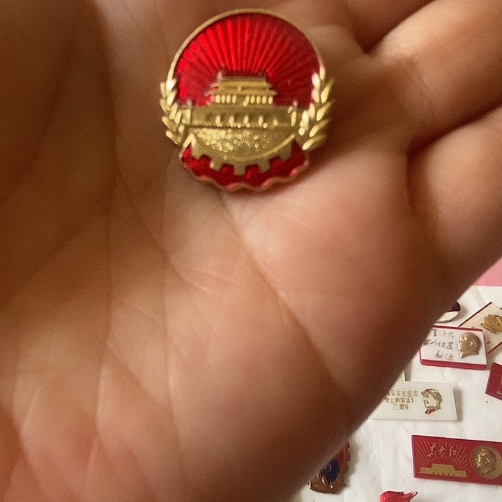 木***.像章品相非常漂亮的