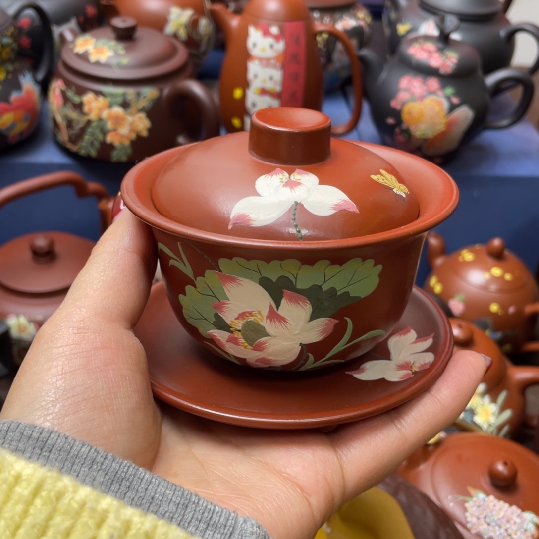 茶杯紫砂紫砂主人杯130cc