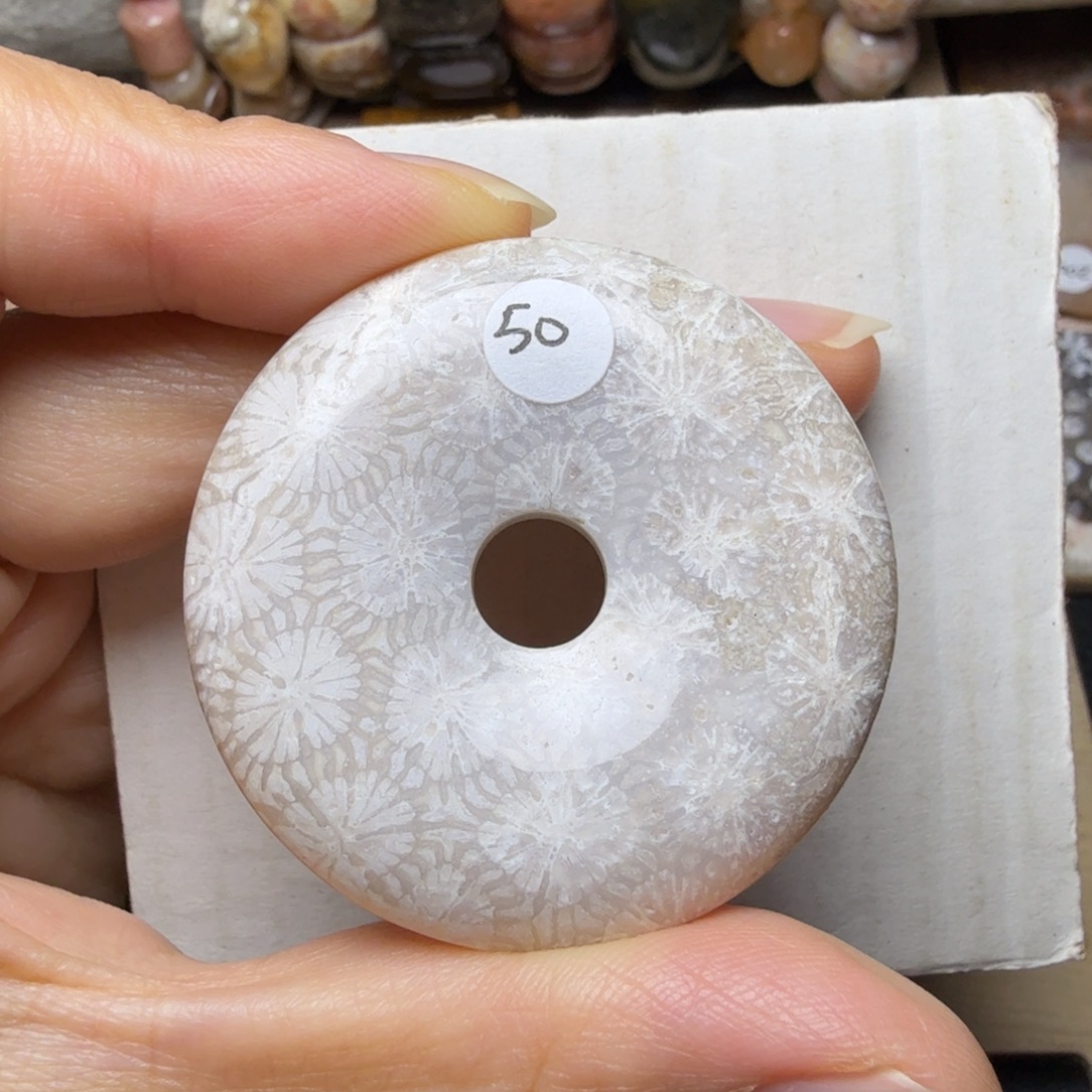 硅化玉未镶嵌玉透 雪花