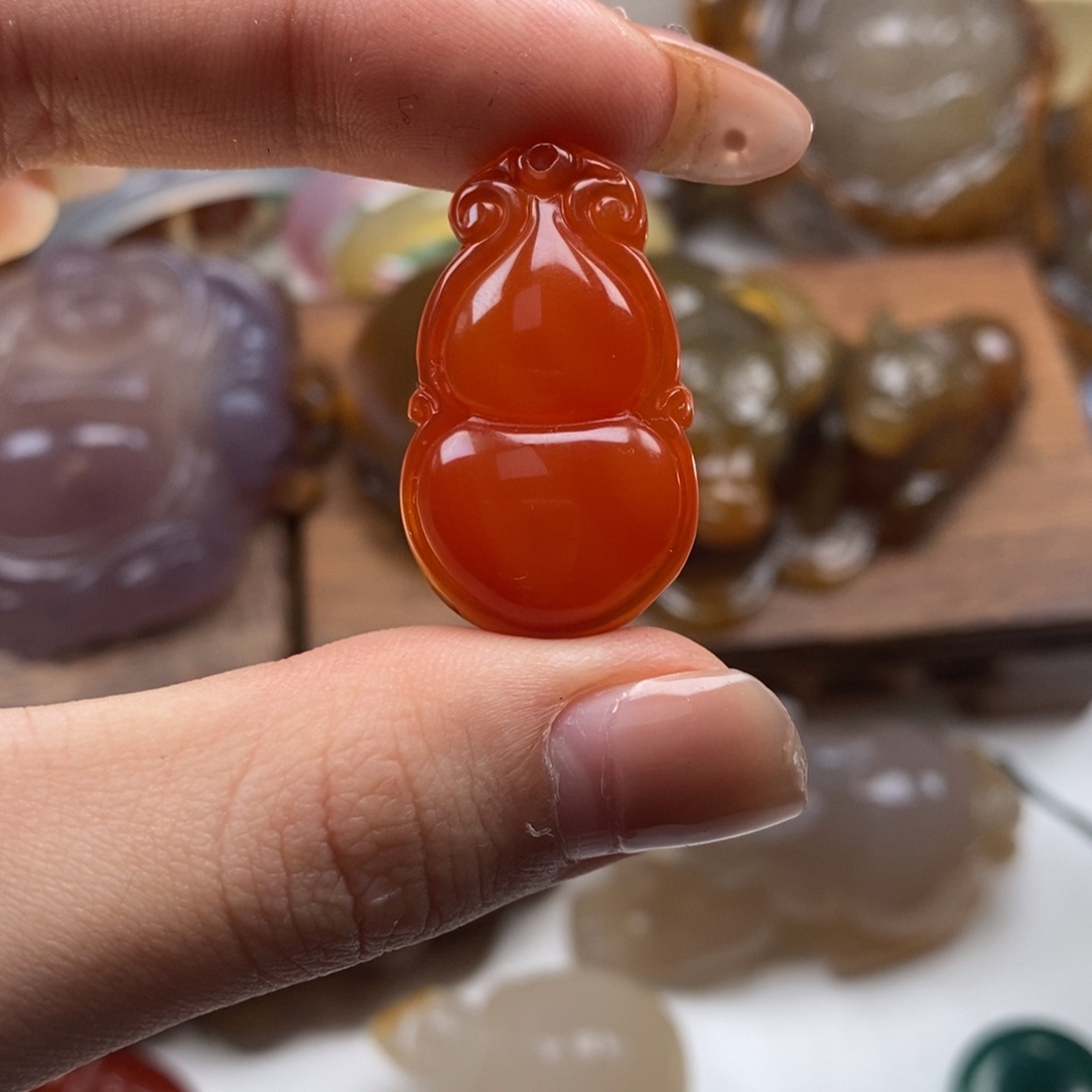 玛瑙/玉髓未镶嵌颈饰