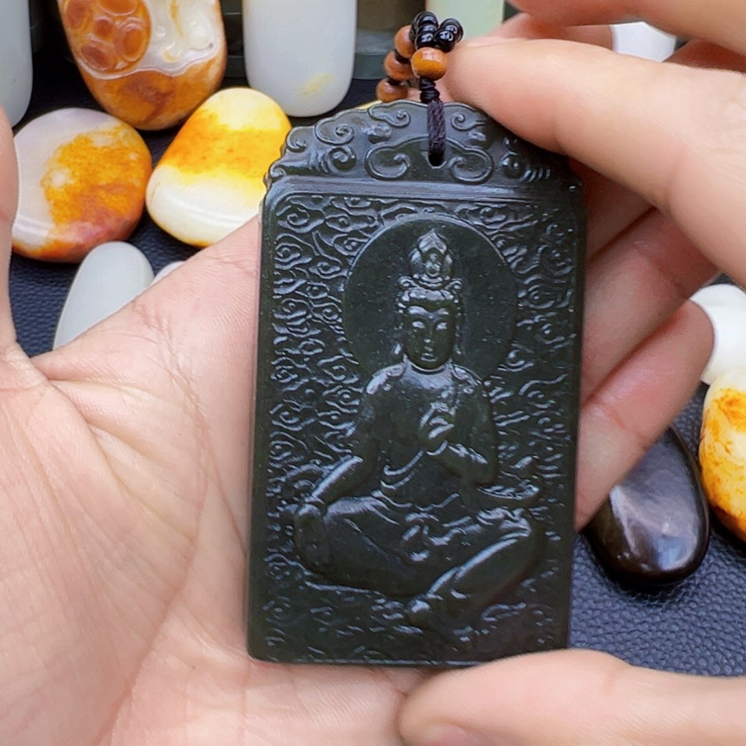 和田玉挂件未镶嵌