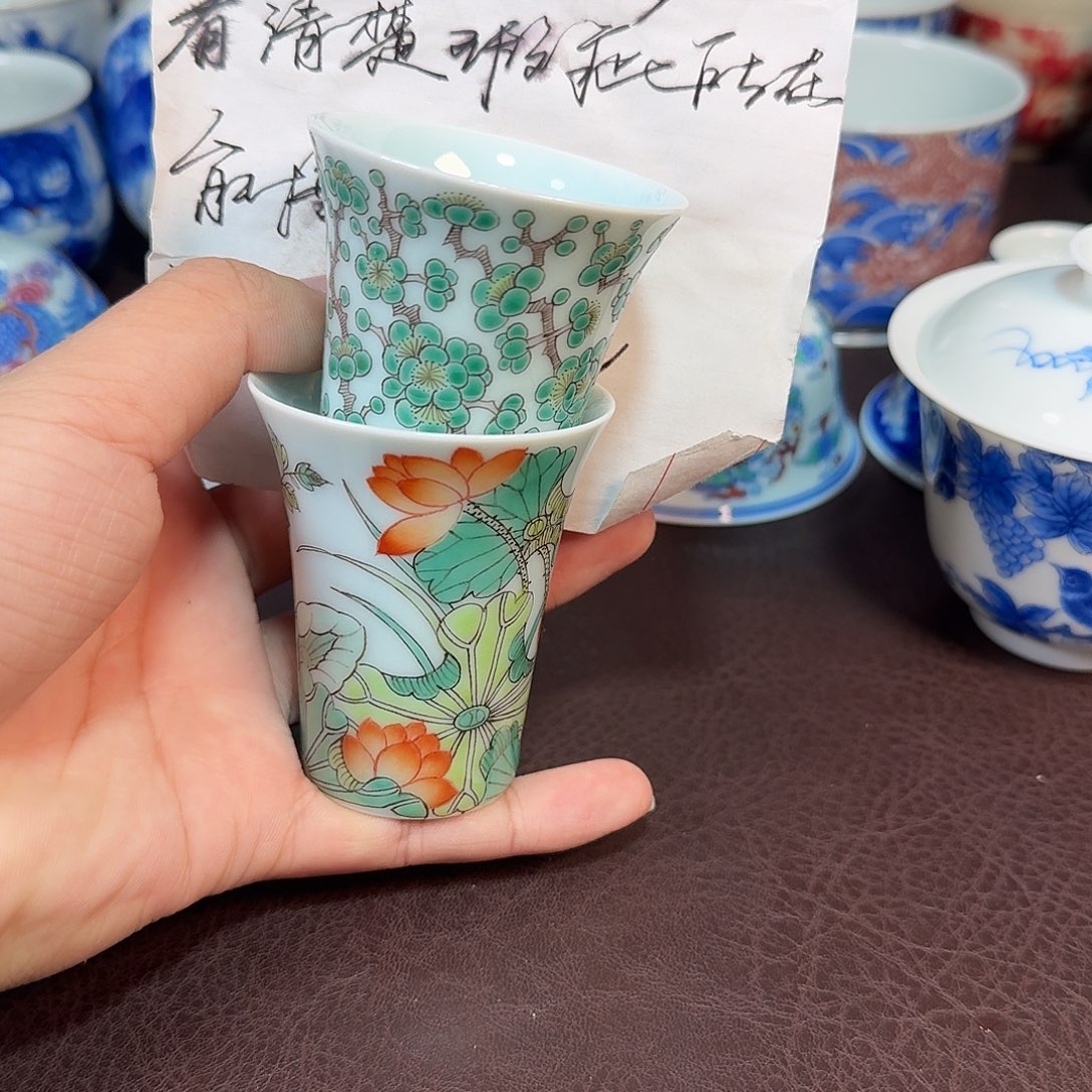 锋***现代景德镇陶瓷杯