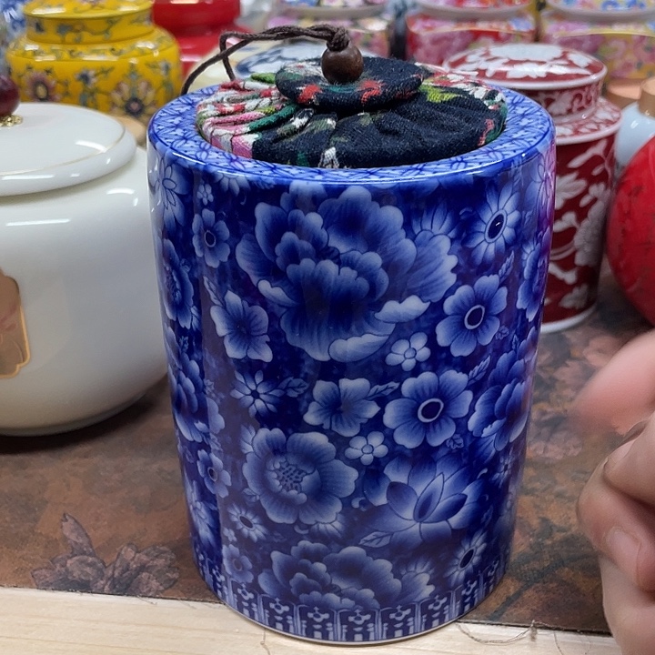 茶叶罐密封罐陶瓷罐储物罐