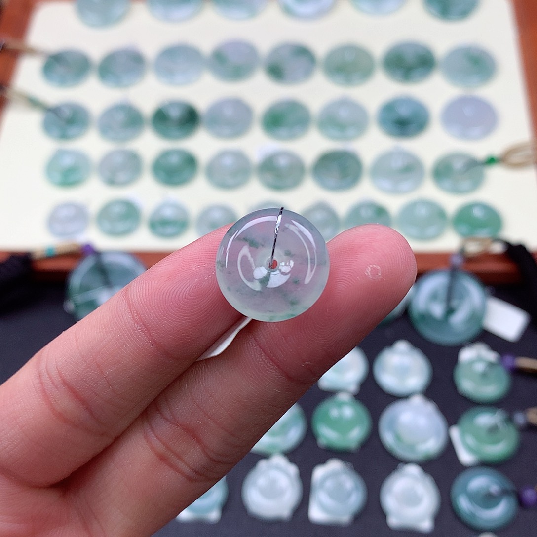 颈饰未镶嵌翡翠23 尺寸17-5.4