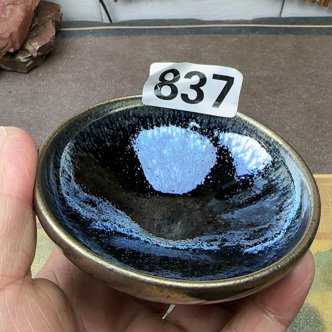 茶盏建盏杯主人杯龙窑柴烧建盏杯