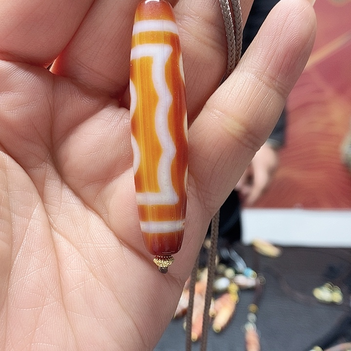 玛瑙/玉髓颈饰合金