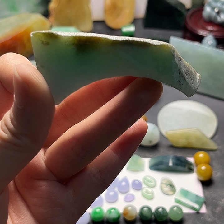 定制翡翠未镶嵌翡翠定制